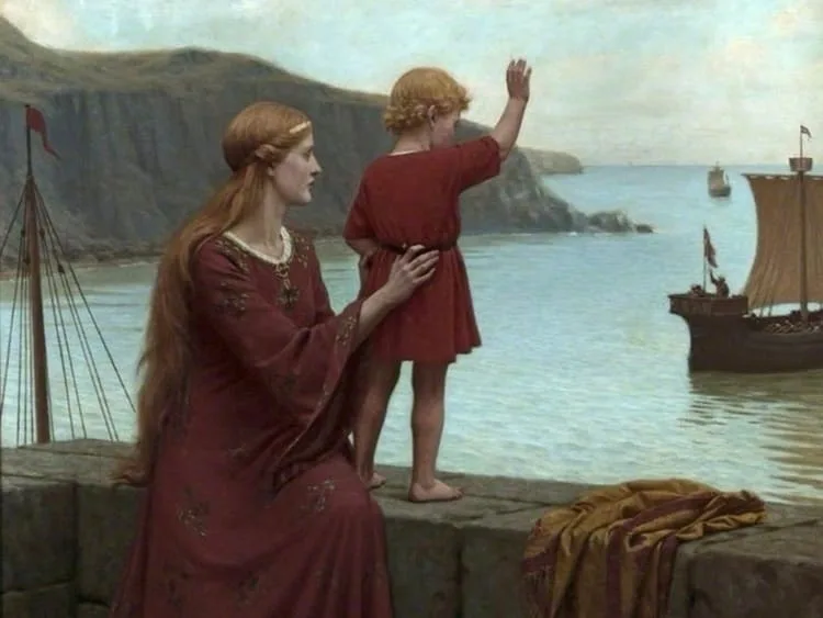 adieu-edmund-blair-leighton