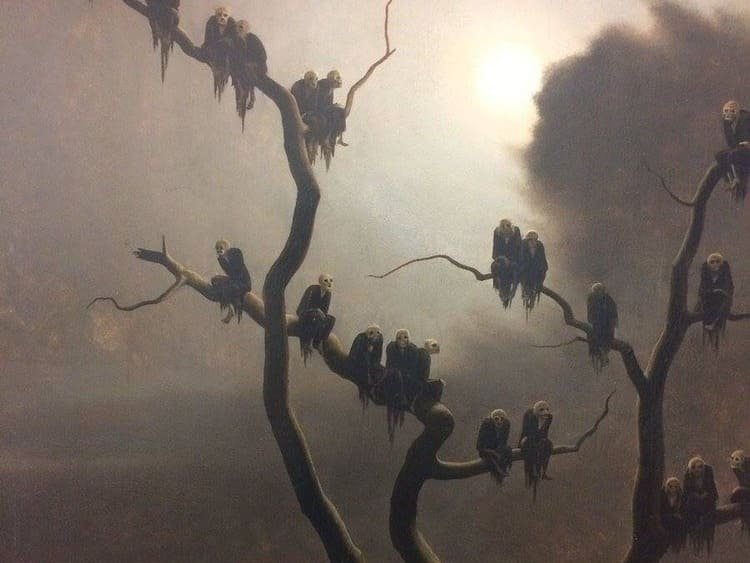 Franz-sedlacek-ghosts-on-a-tree-1933